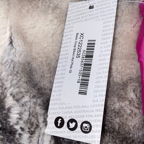 BOOHOO: hot pink bikini never worn size 6 - Picture 5 of 7